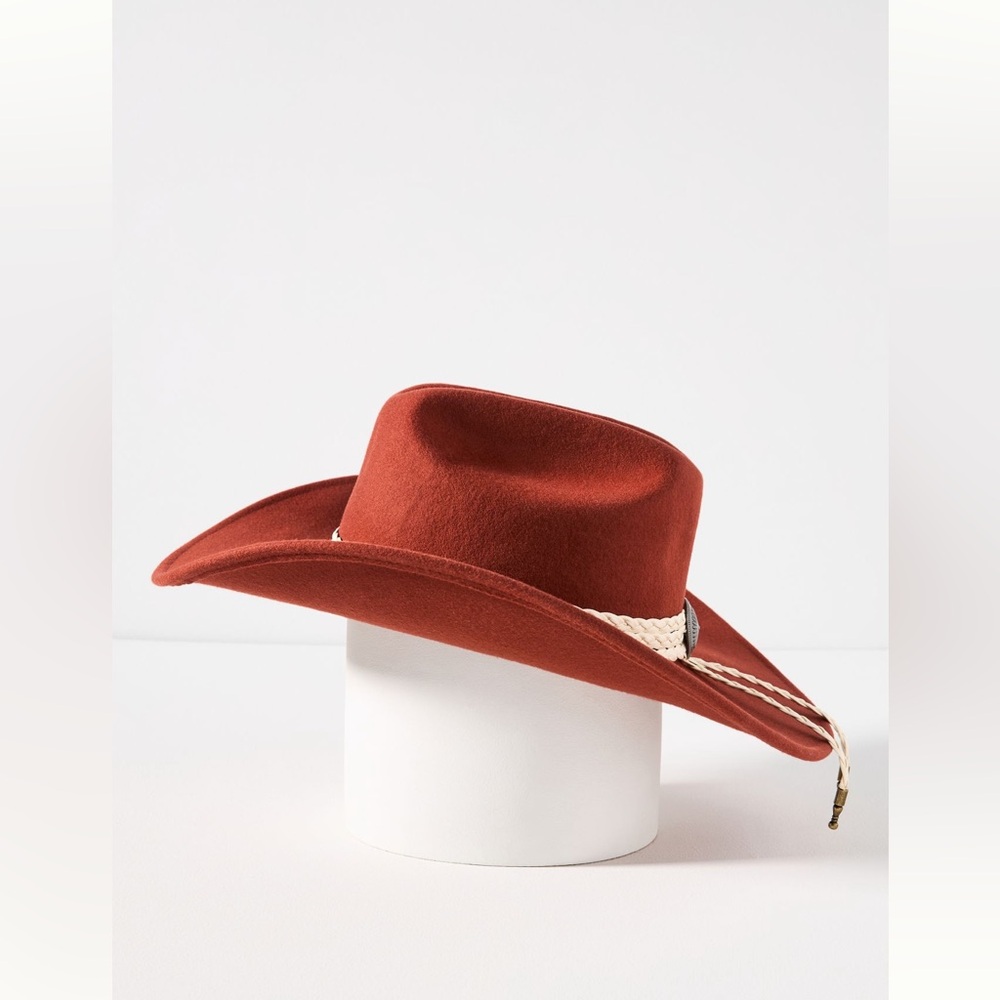 San Diego Hat Co. Braid-Trim
Wool Rancher